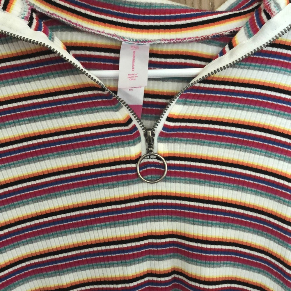 Multicolored Striped Tee☺️ - Picture 2 of 2